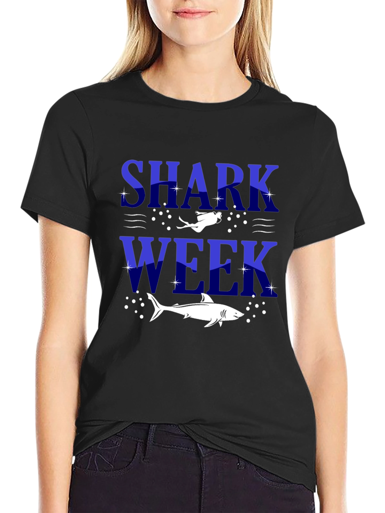 Shark Week T-Shirt Graphic Tee