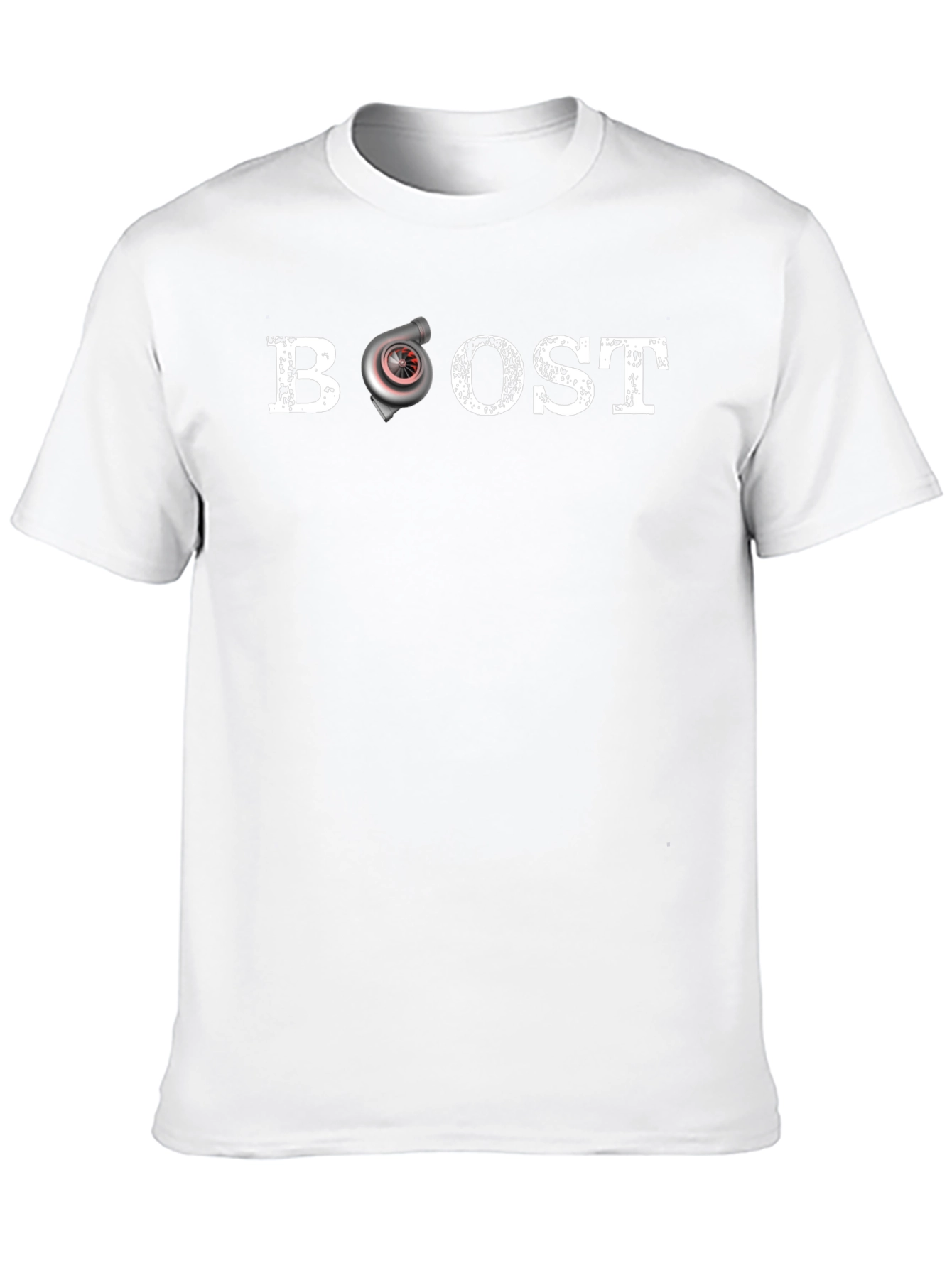 Boost Turbocharged Mens Black T-Shirt