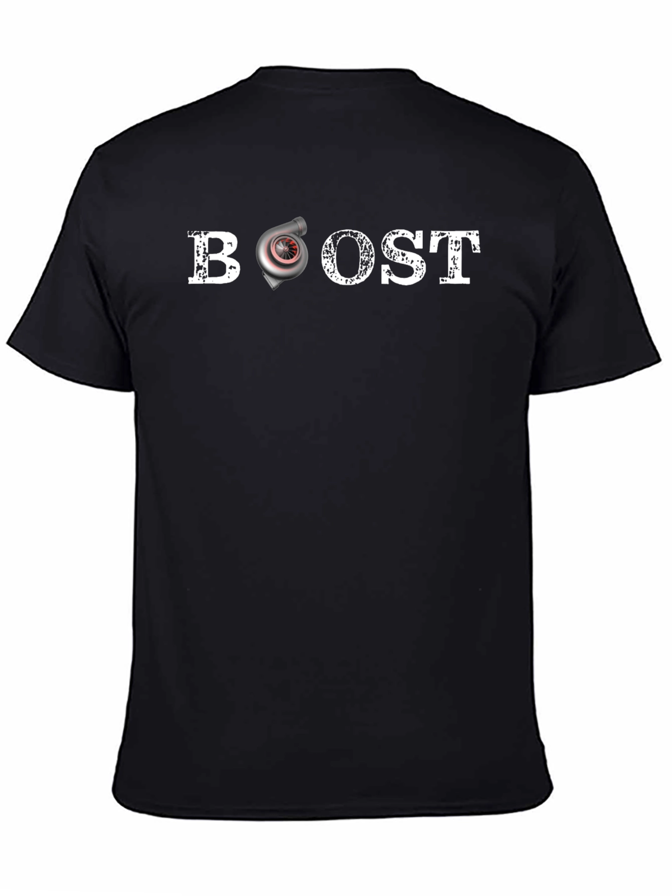 Boost Turbocharged Mens Black T-Shirt