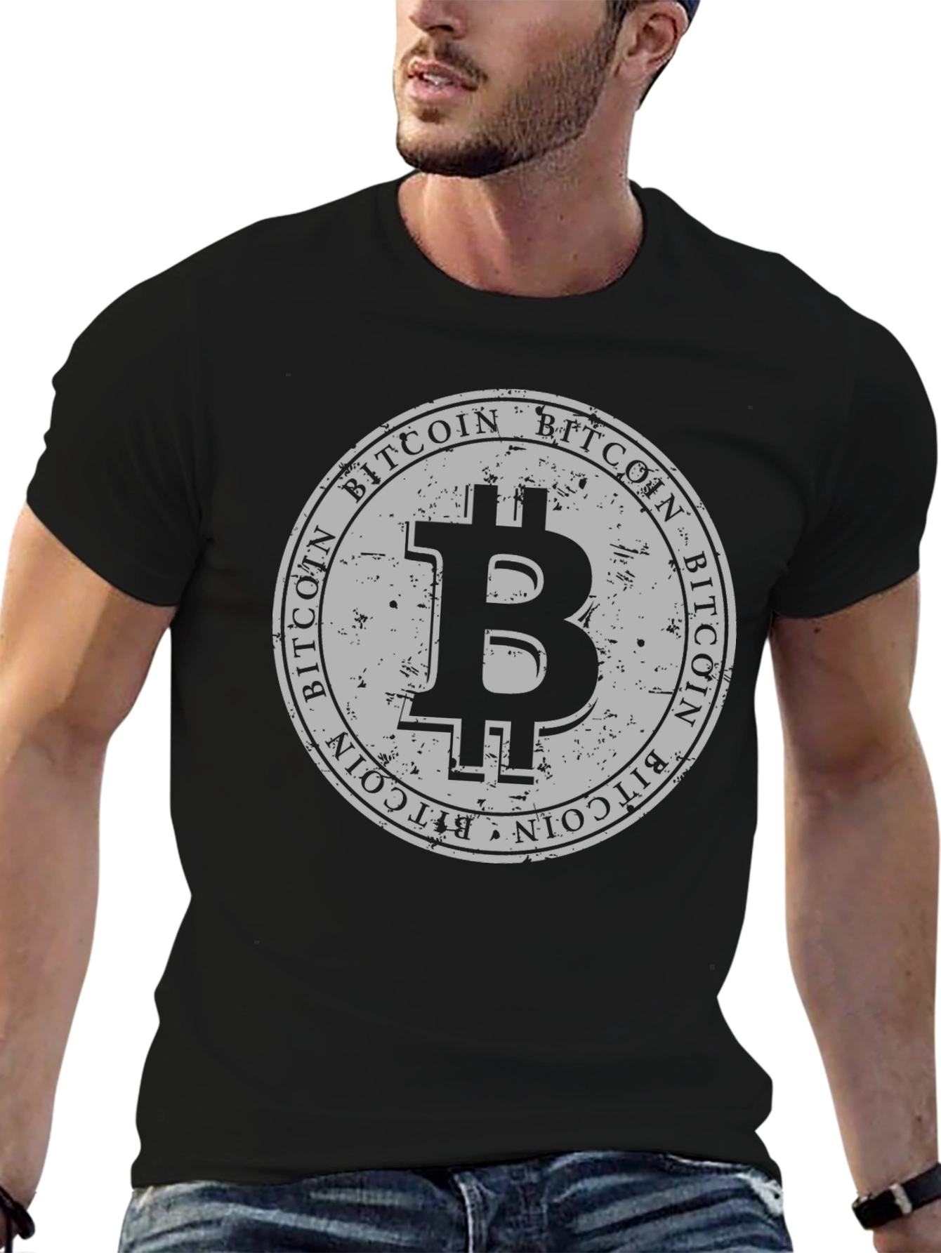 Bitcoin T-Shirt - Black Crypto Tee