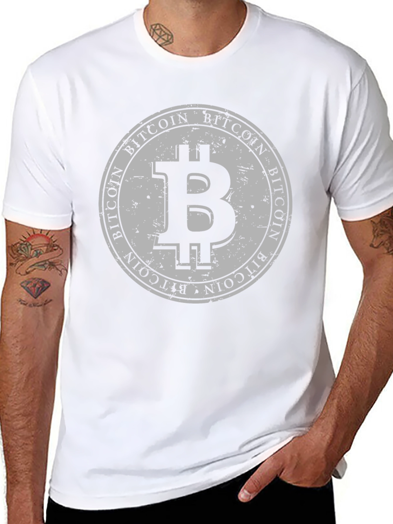 Bitcoin T-Shirt - Black Crypto Tee