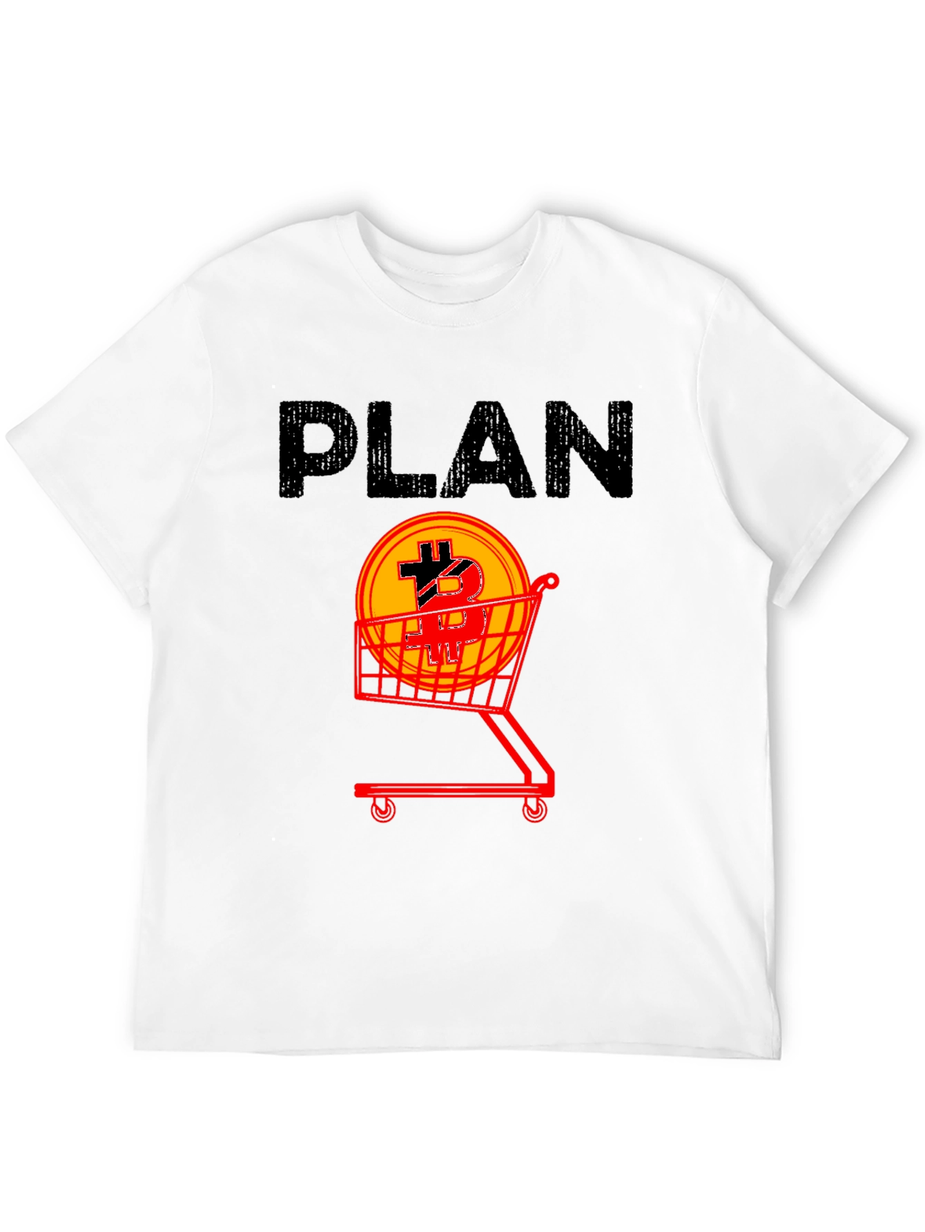 Bitcoin Shopping Plan T-Shirt