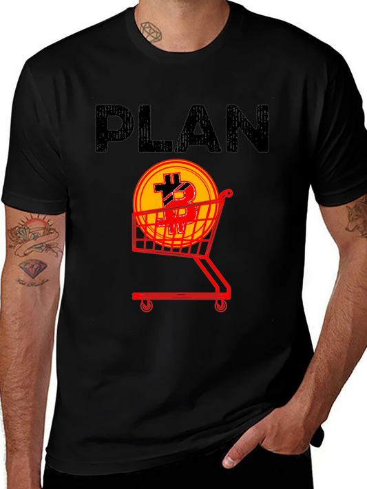 Bitcoin Shopping Plan T-Shirt