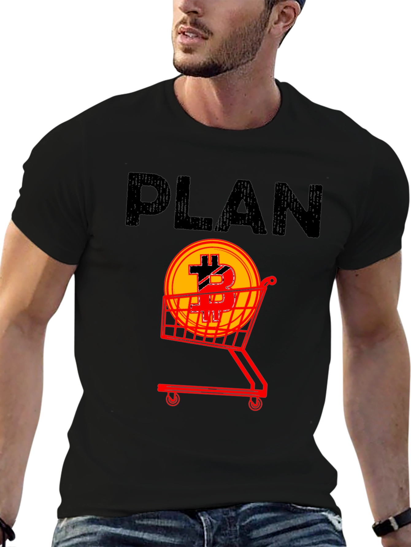 Bitcoin Shopping Plan T-Shirt