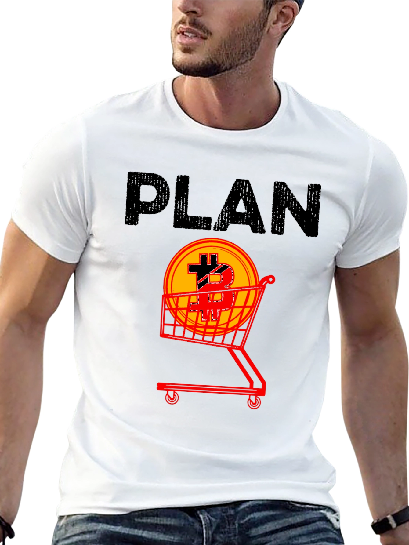 Bitcoin Shopping Plan T-Shirt