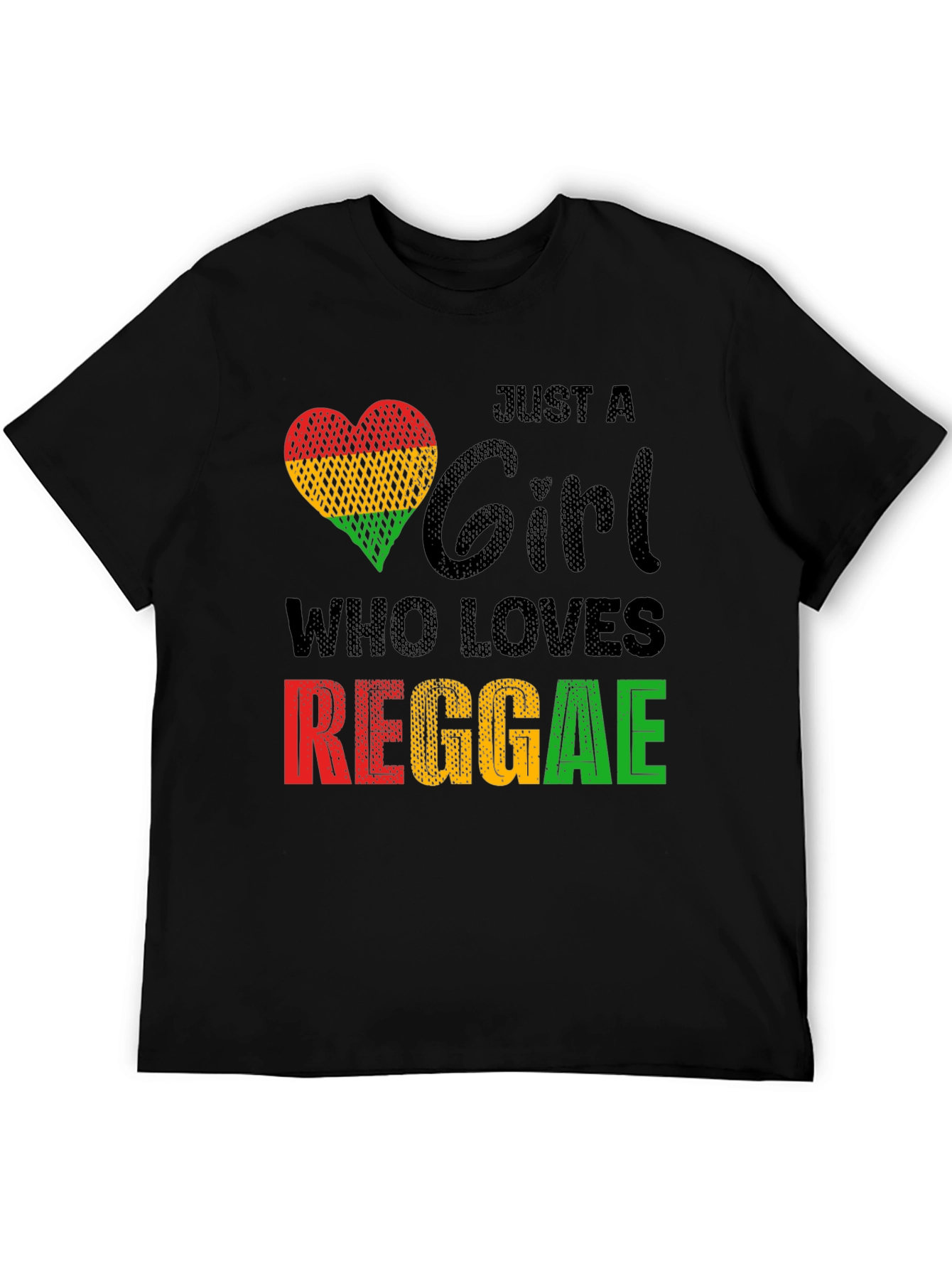 Reggae Lover T-Shirt: Just a Girl Who Loves Reggae