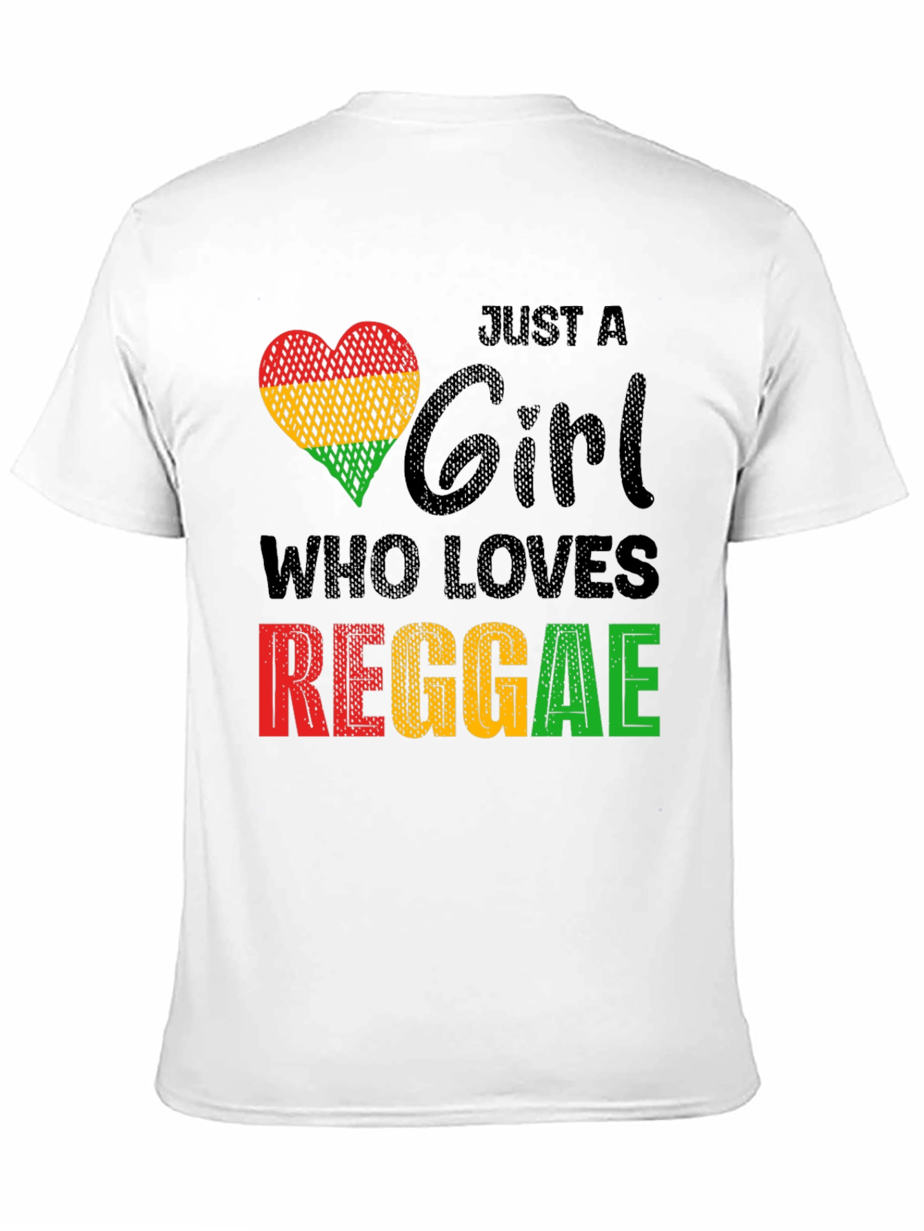 Reggae Lover T-Shirt: Just a Girl Who Loves Reggae