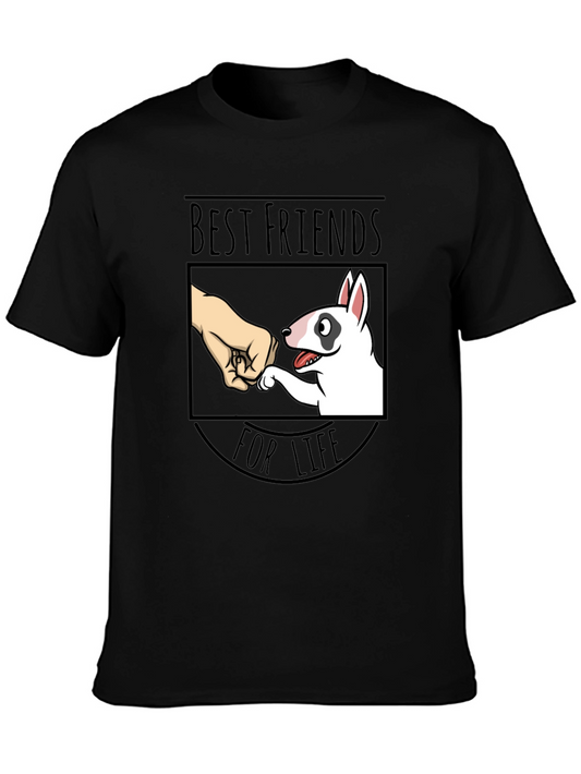Best Friends for Life Bull Terrier T-Shirt