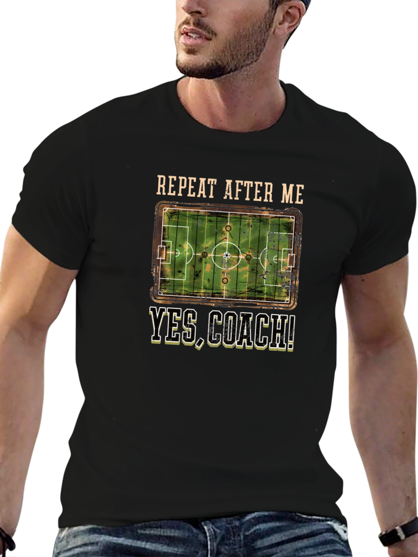 Soccer Coach Repeat After Me T-Shirt