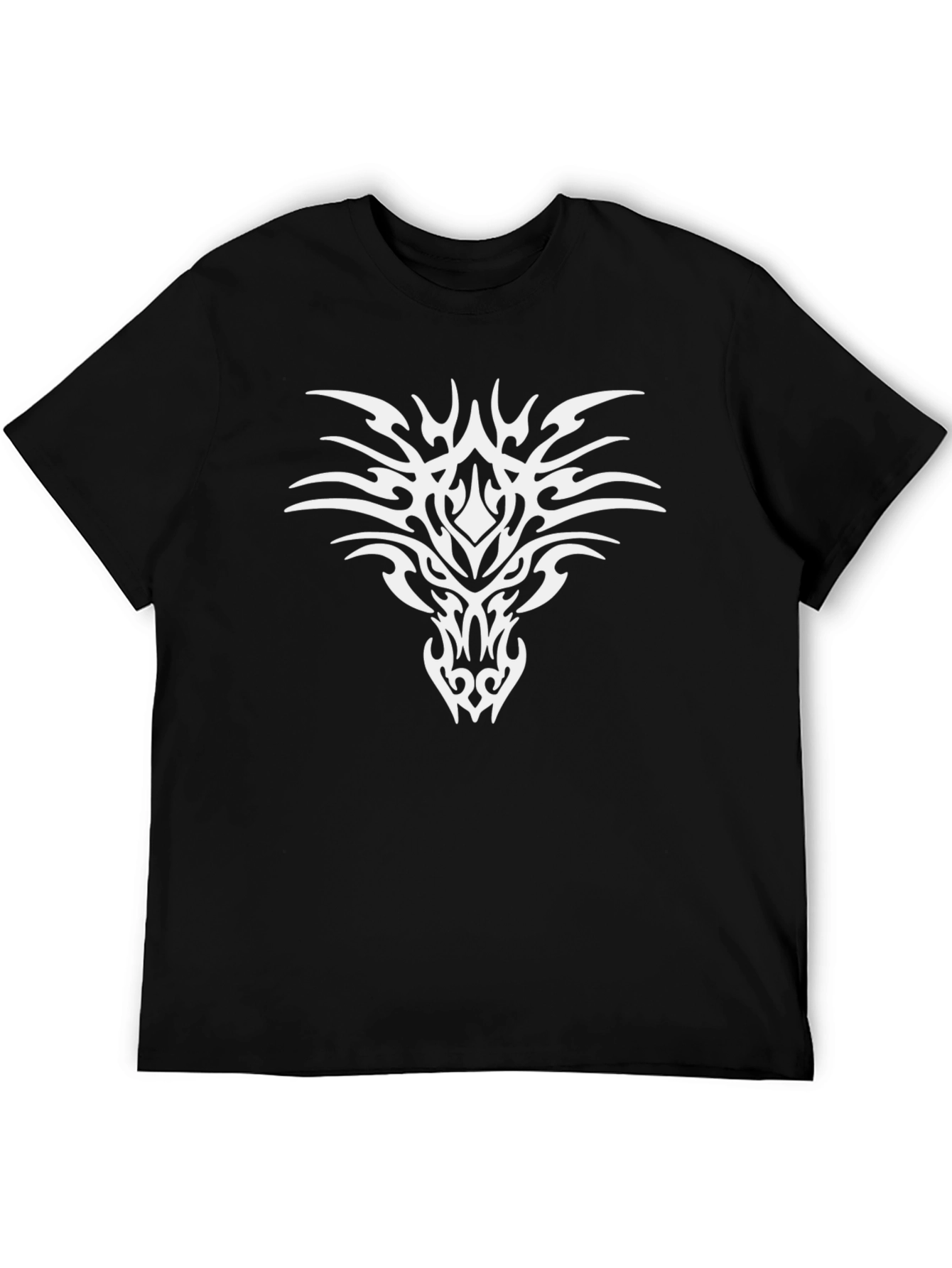 Tribal Graphic Black T-Shirt