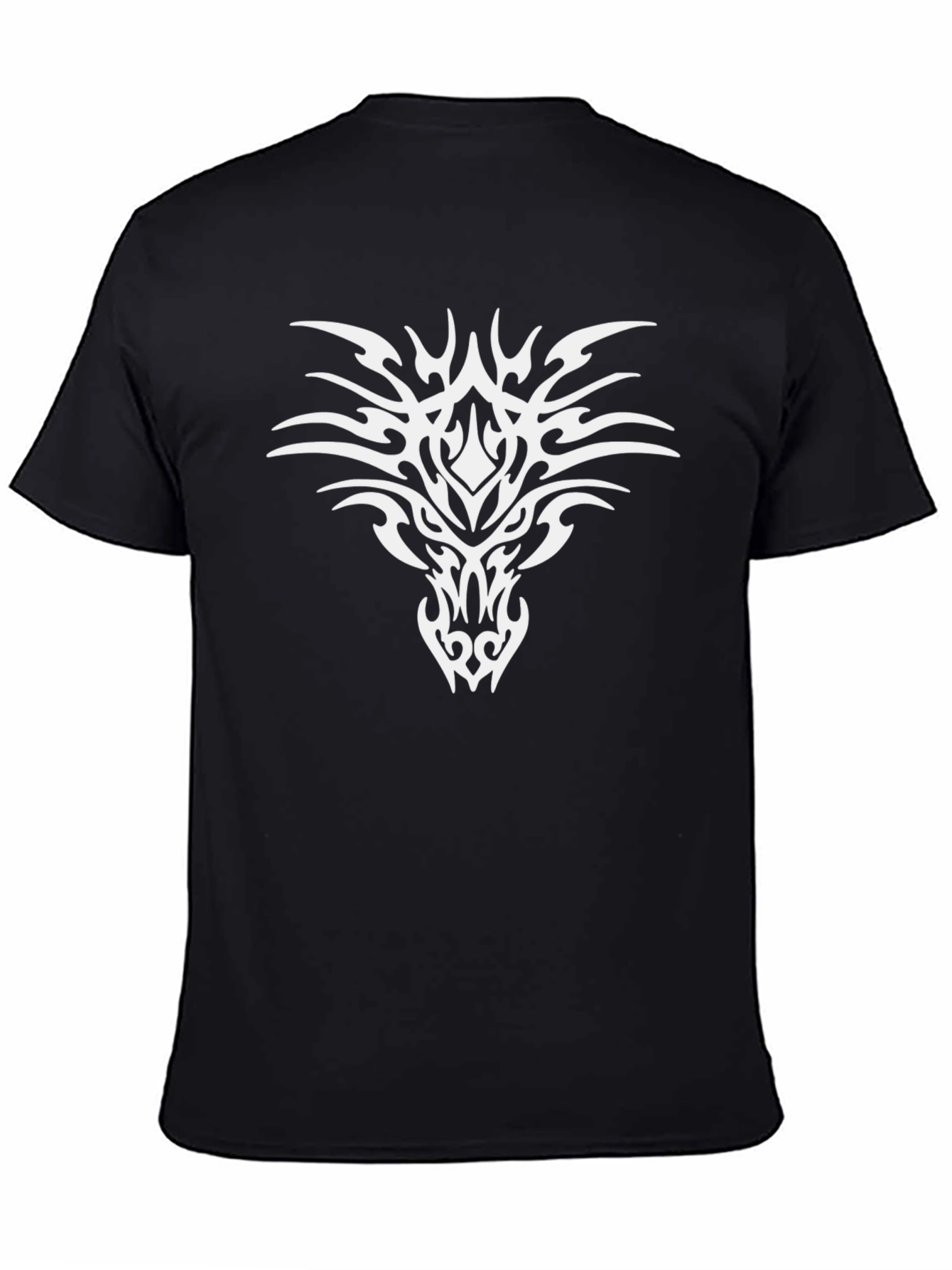 Tribal Graphic Black T-Shirt