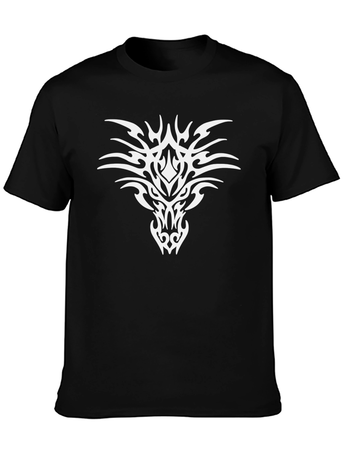 Tribal Graphic Black T-Shirt
