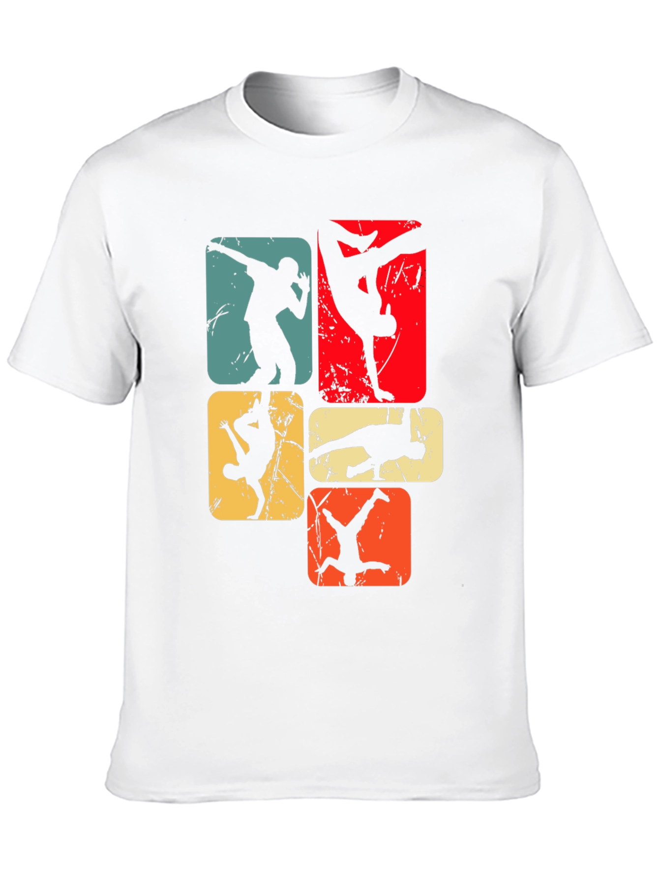Retro Breakdance Graphic Tee - Cool Street Style T-Shirt
