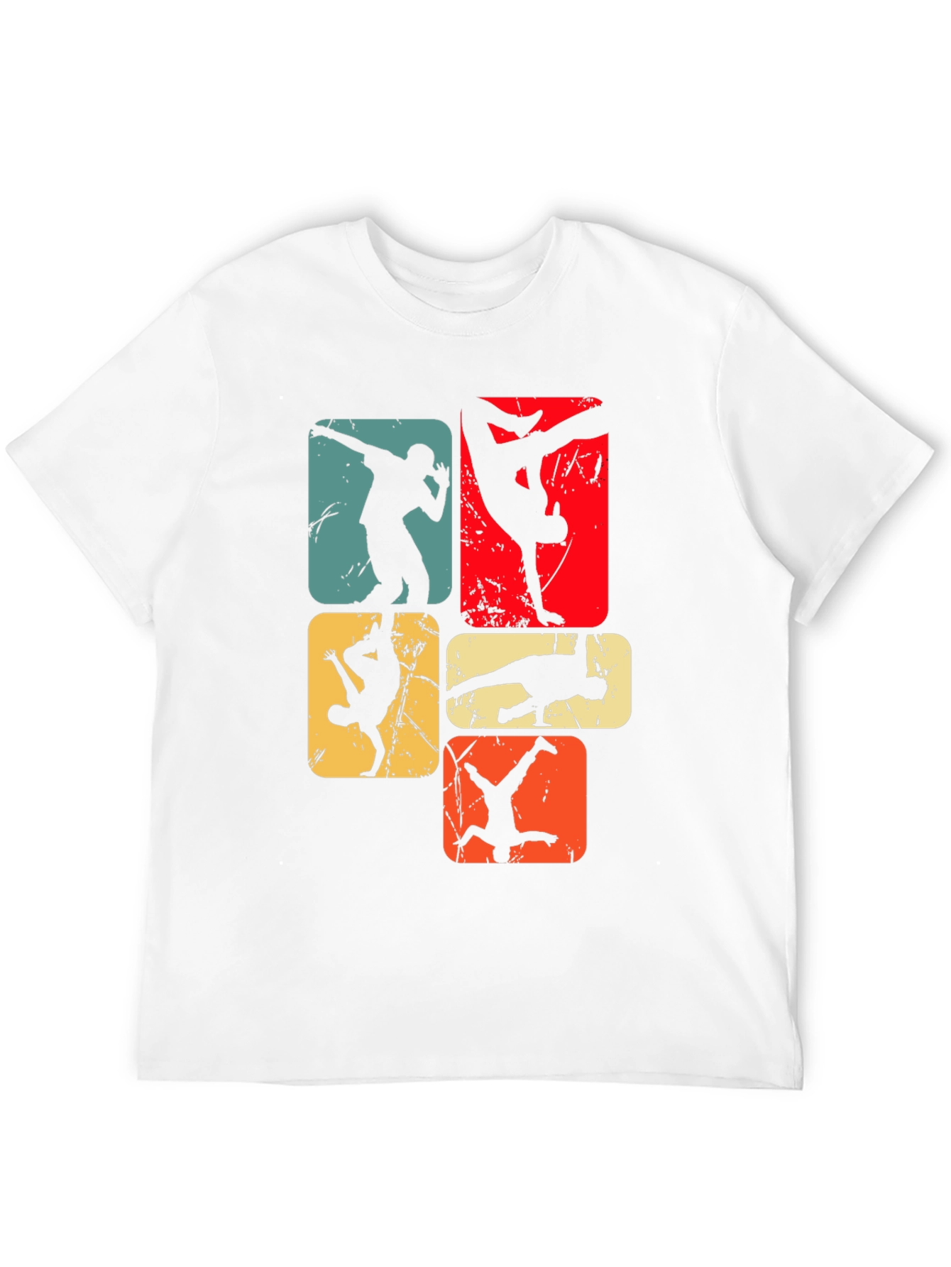 Retro Breakdance Graphic Tee - Cool Street Style T-Shirt