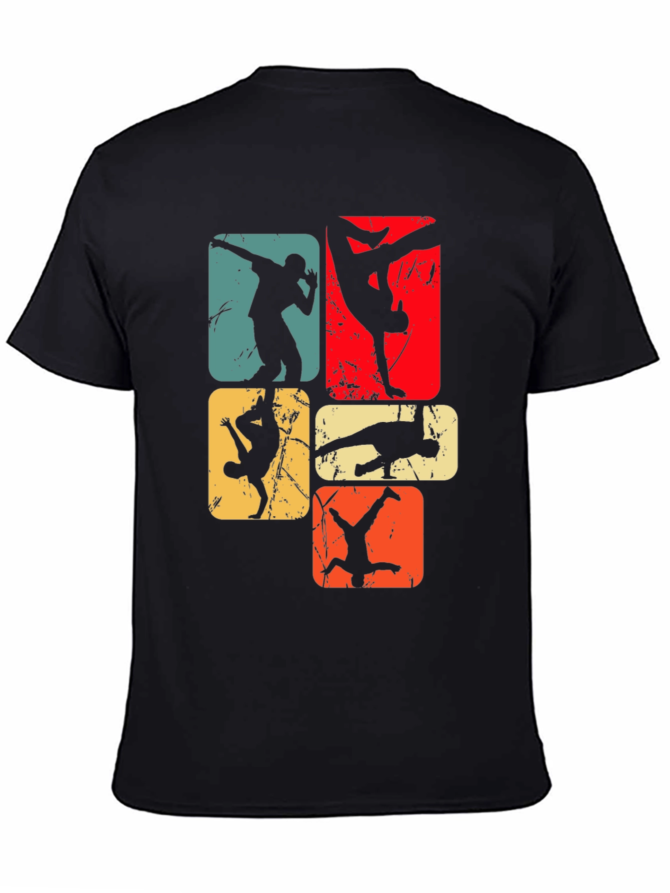 Retro Breakdance Graphic Tee - Cool Street Style T-Shirt