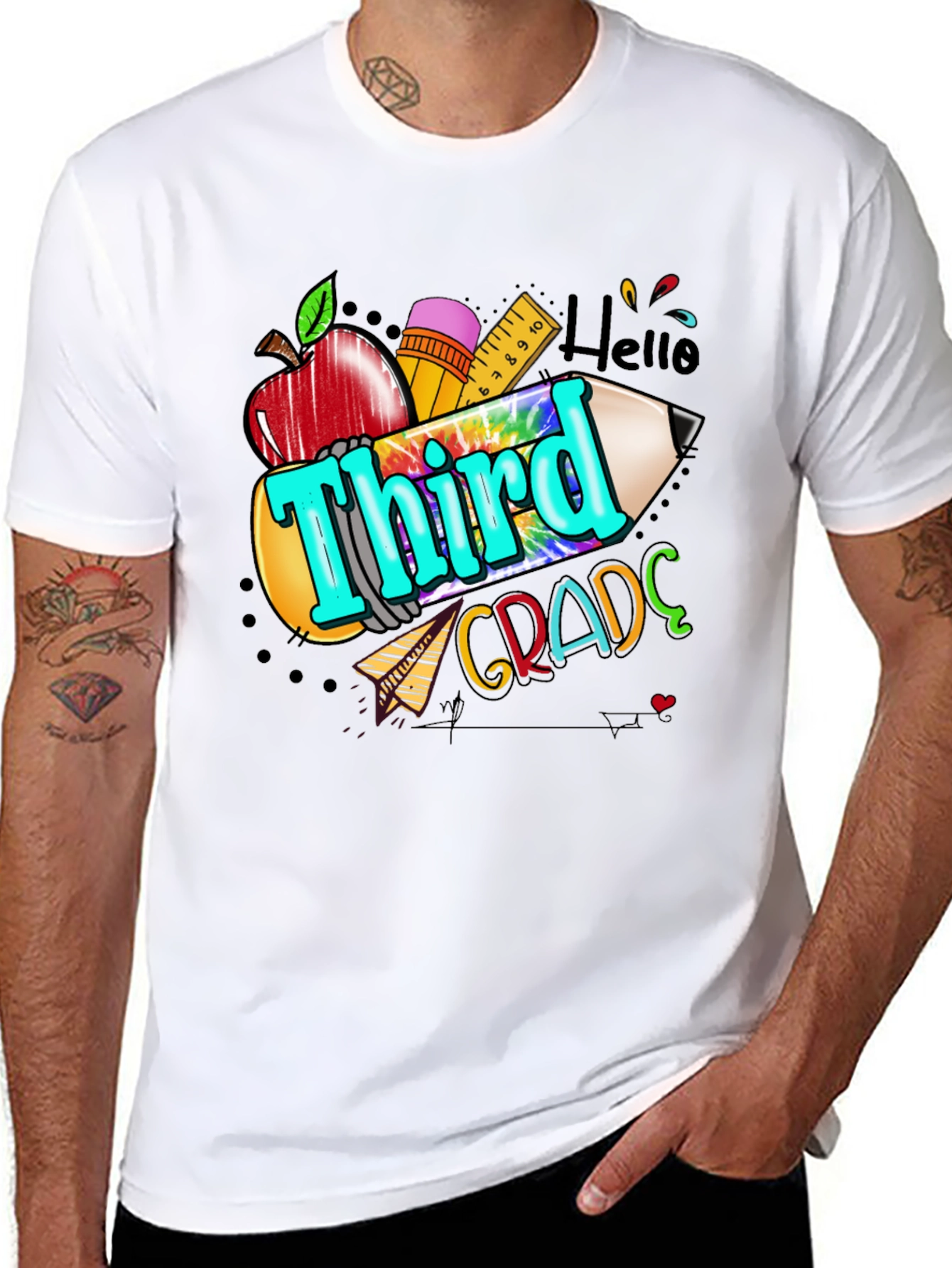 Third Grade Teacher T-Shirt