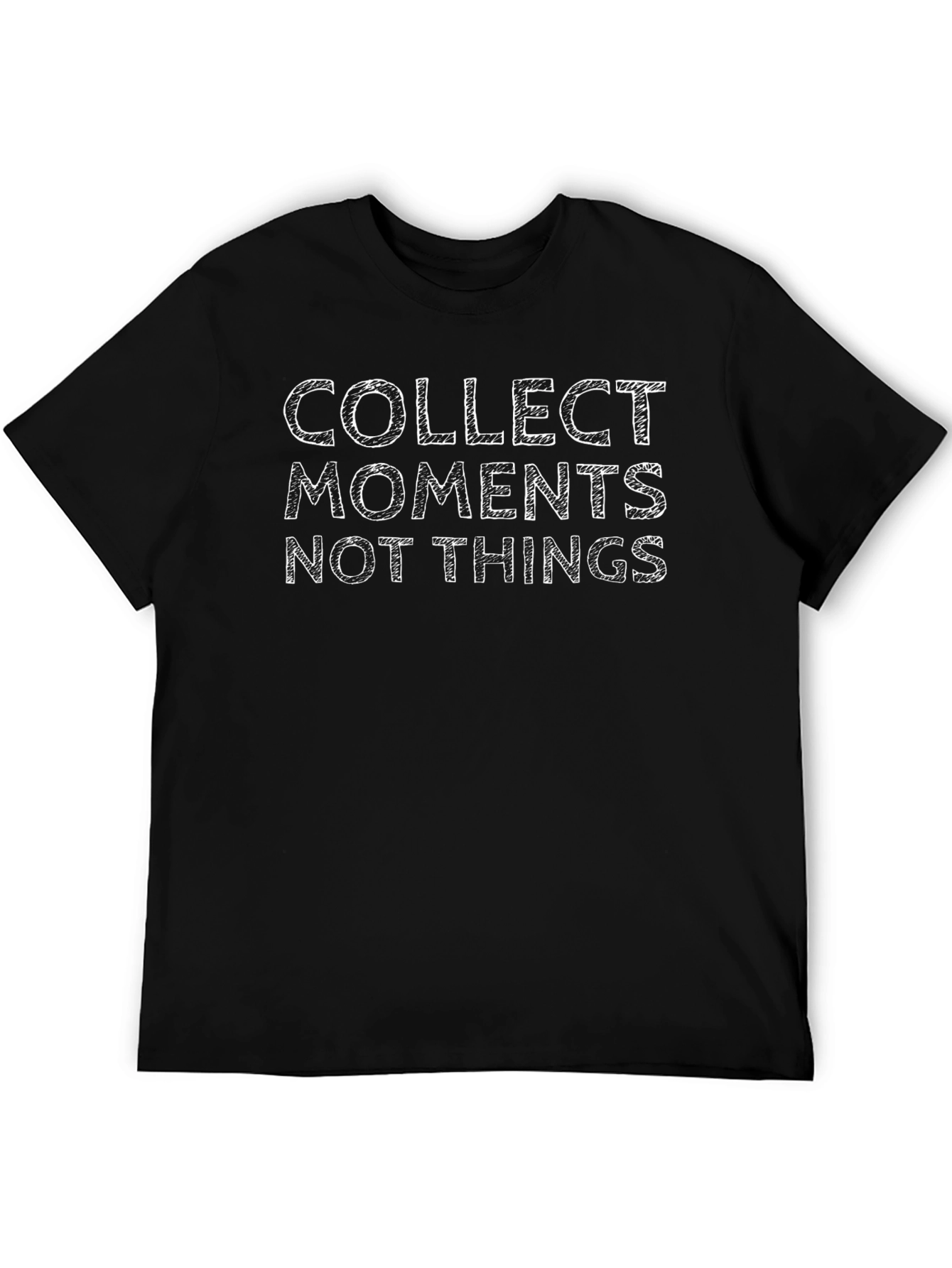 Collect Moments T-Shirt - Black Graphic Tee