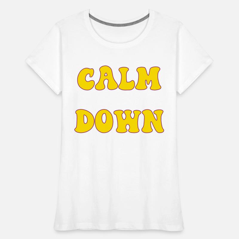 Calm Down Typography Design
