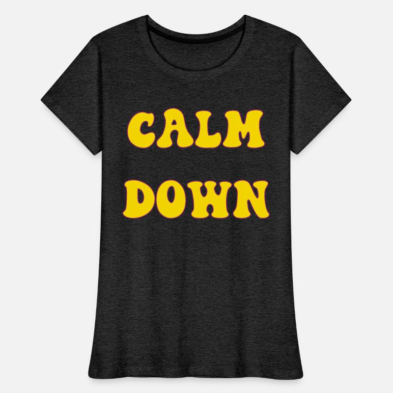 Calm Down Typography Design