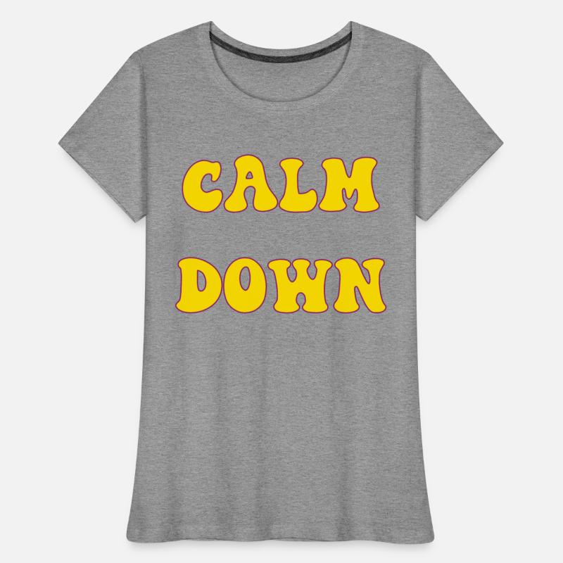 Calm Down Typography Design