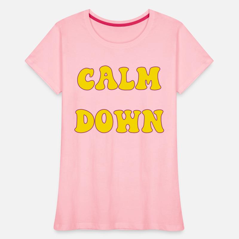 Calm Down Typography Design