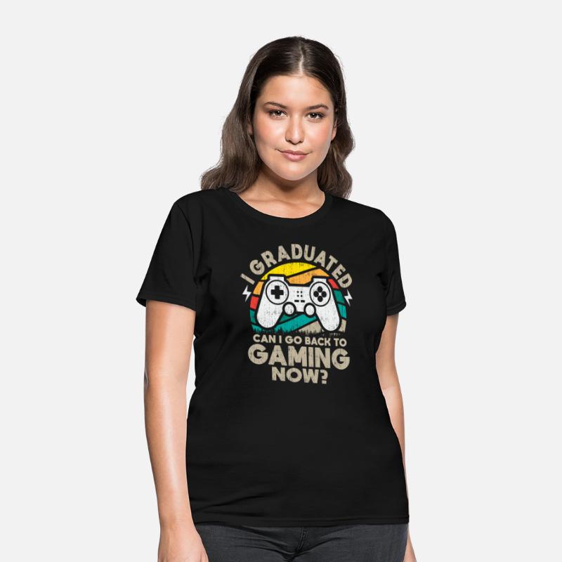 Can I Go Back To Gaming Funny Graduation Gamer