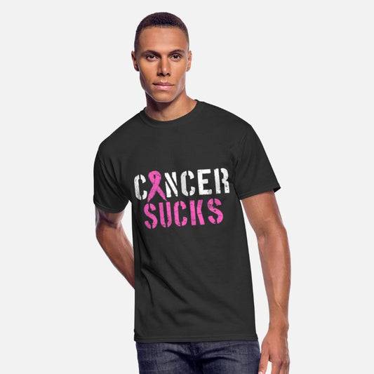 Cancer Sucks Pink Ribbon