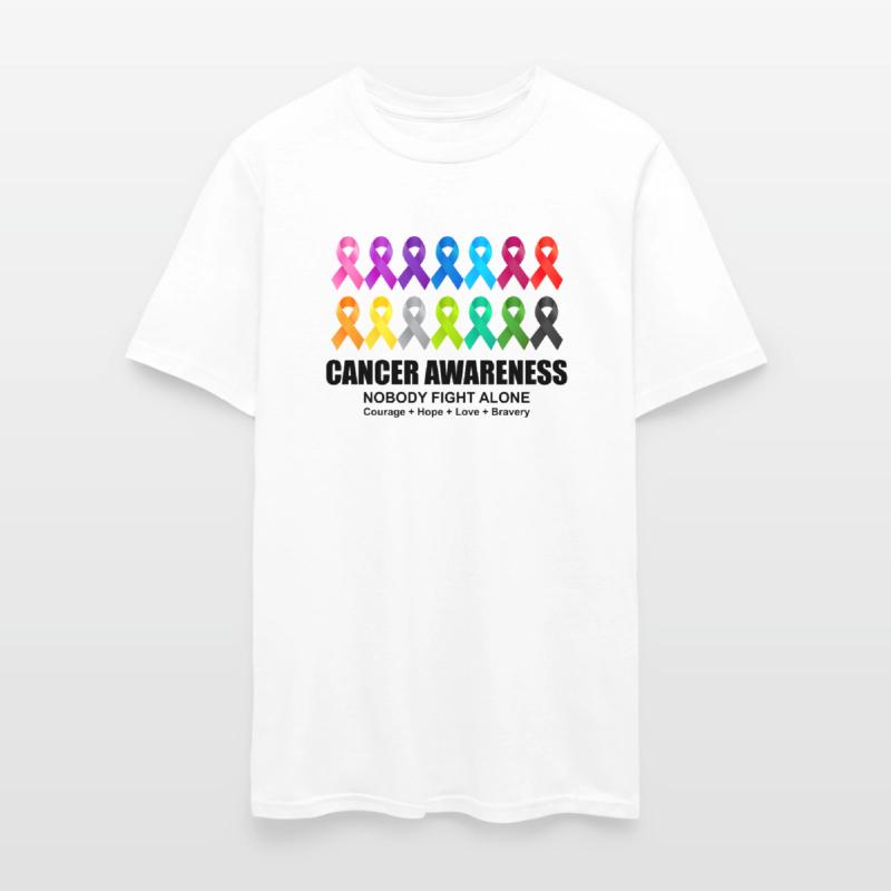 Cancer Survivor Awareness Warrior Support Ribbon