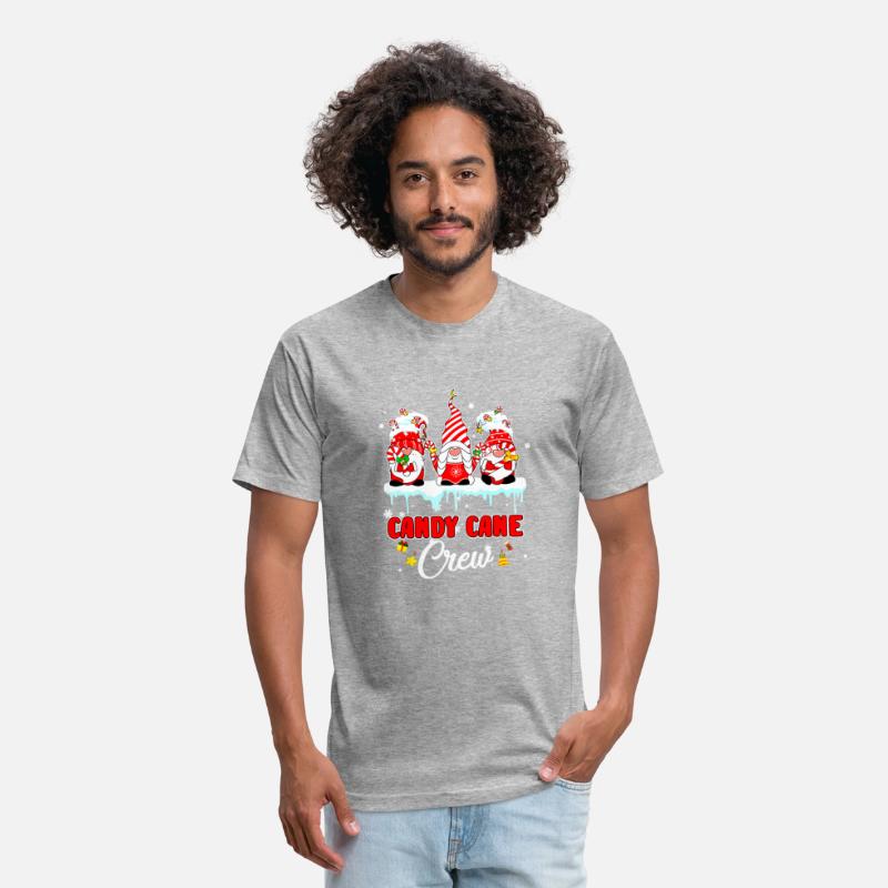 Candy Cane Crew Funny Gnome Family Christmas