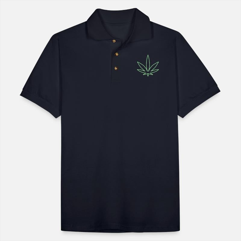 Cannabisleaf neon