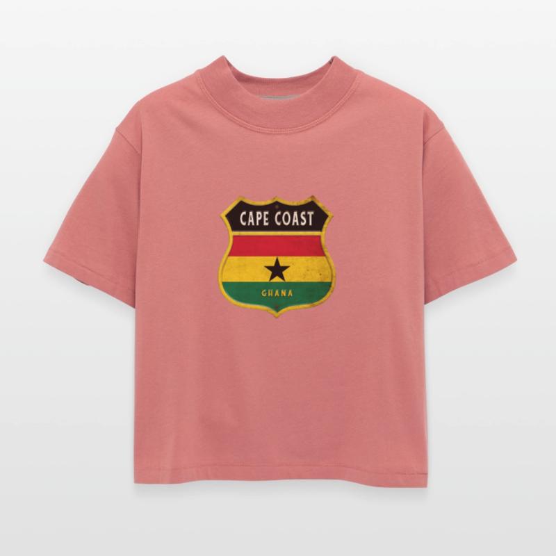 Cape Coast Ghana coat of arms flag design