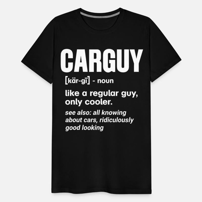 Car Guy Definition Funny Mechanic Auto Racing Gift