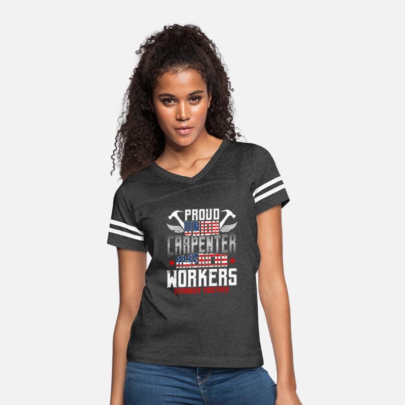 Carpenter Proud Union American Flag Patriotic