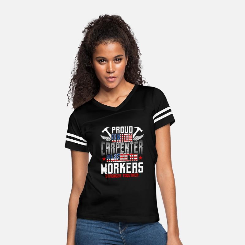 Carpenter Proud Union American Flag Patriotic