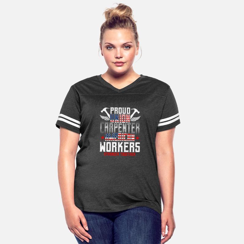Carpenter Proud Union American Flag Patriotic