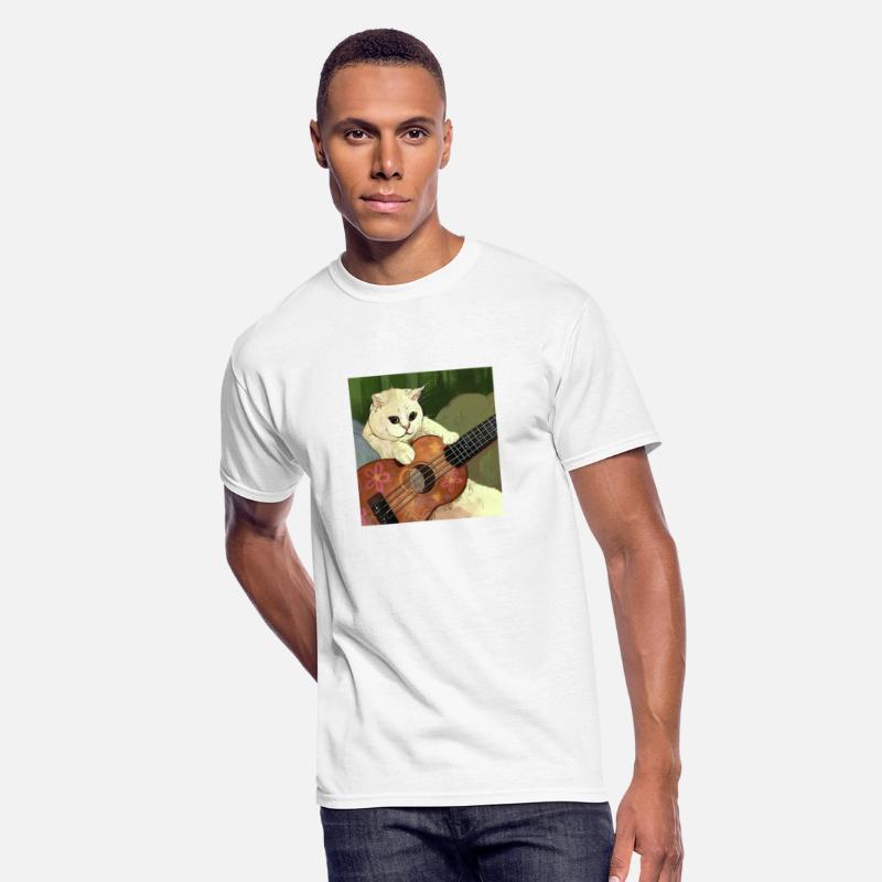 Cat Guitar Player Meme Guitarist Kitty Funny Music