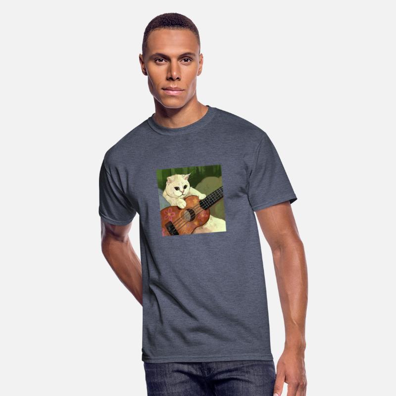 Cat Guitar Player Meme Guitarist Kitty Funny Music