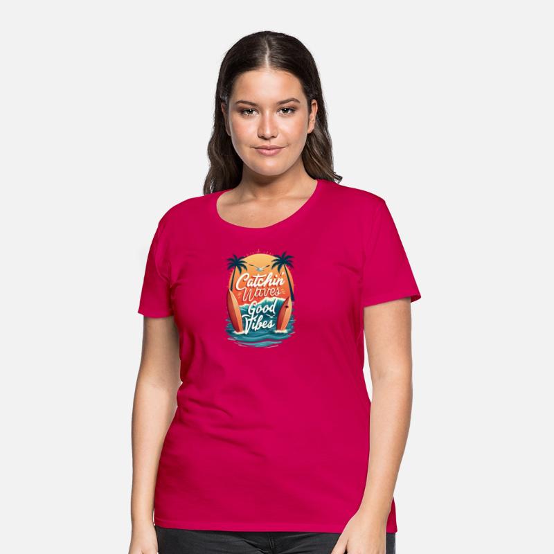 Catchin' Waves Surf Tee
