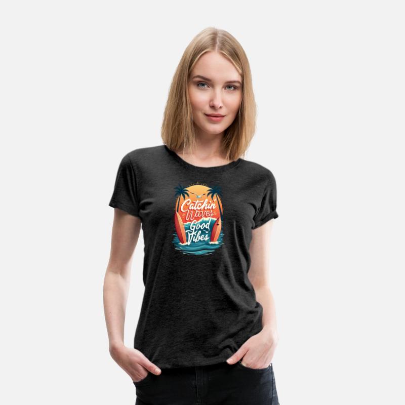 Catchin' Waves Surf Tee