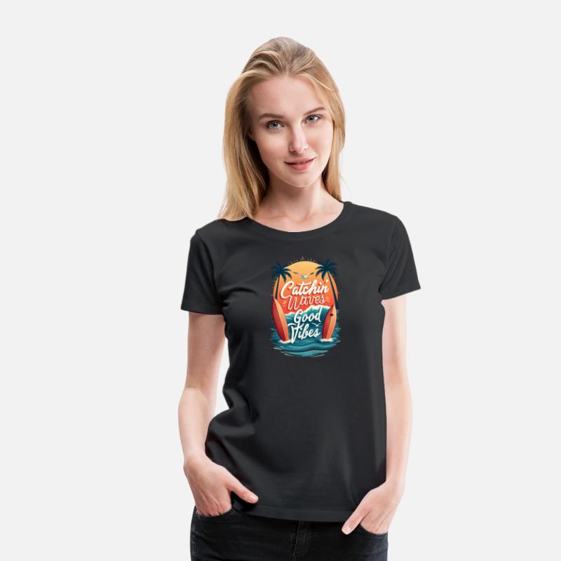 Catchin' Waves Surf Tee