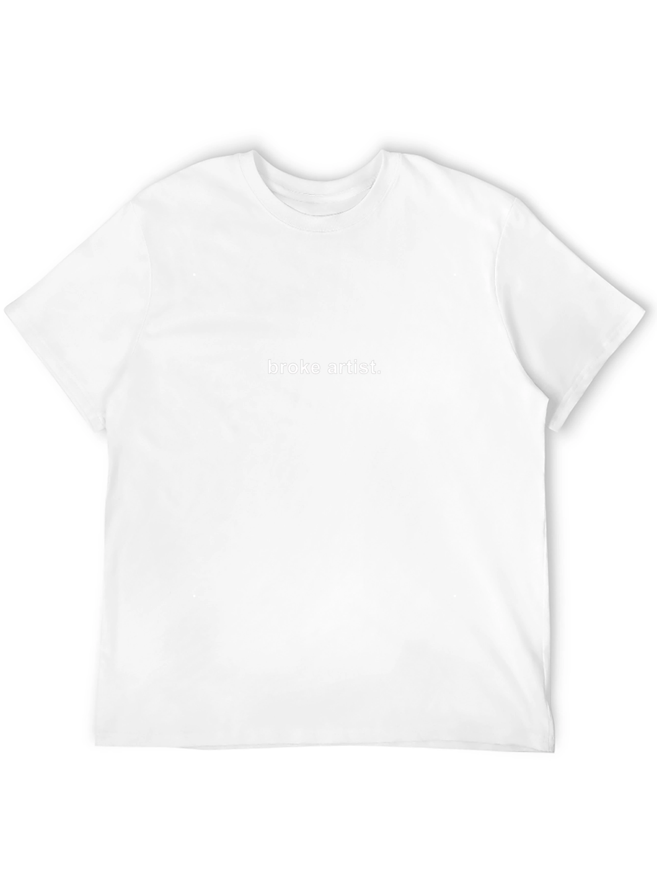 Broke Artist Graphic Tee - Unisex Black T-Shirt