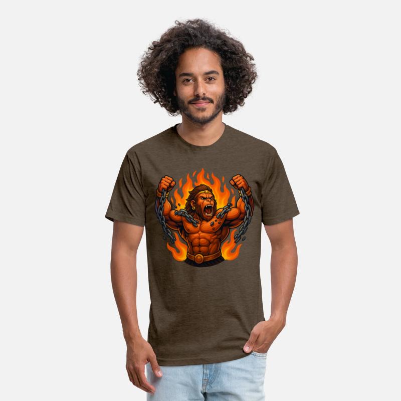 Chain-Breaking Warrior – Symbol of Strength