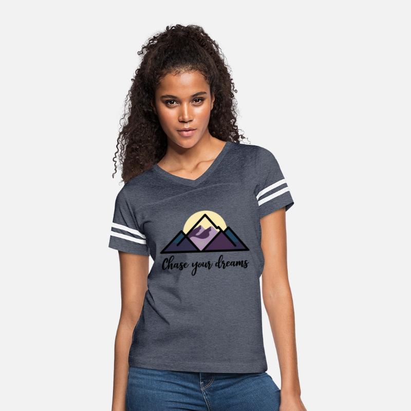 Chase Your Dreams Minimalist Mountain