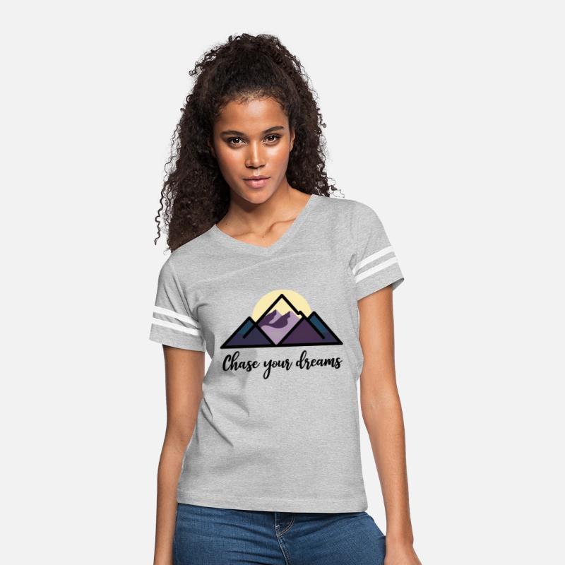 Chase Your Dreams Minimalist Mountain