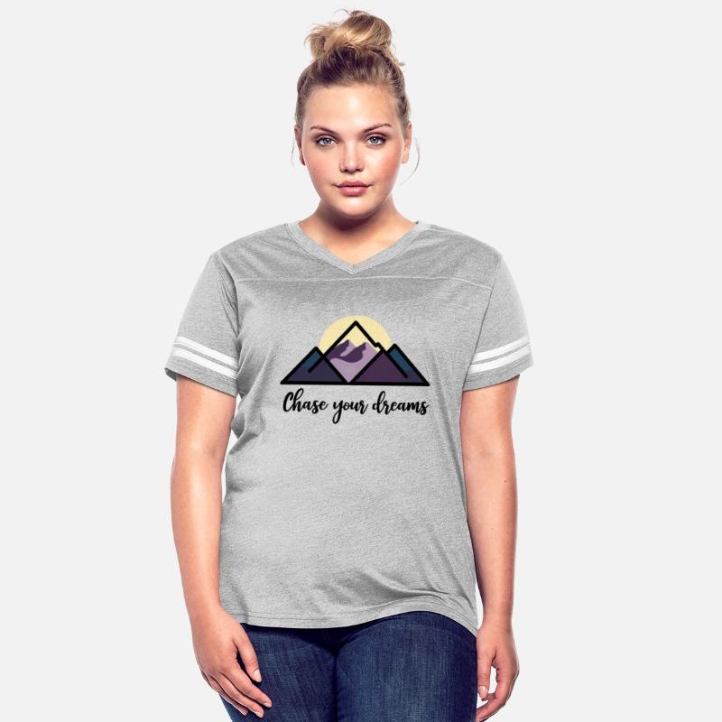 Chase Your Dreams Minimalist Mountain