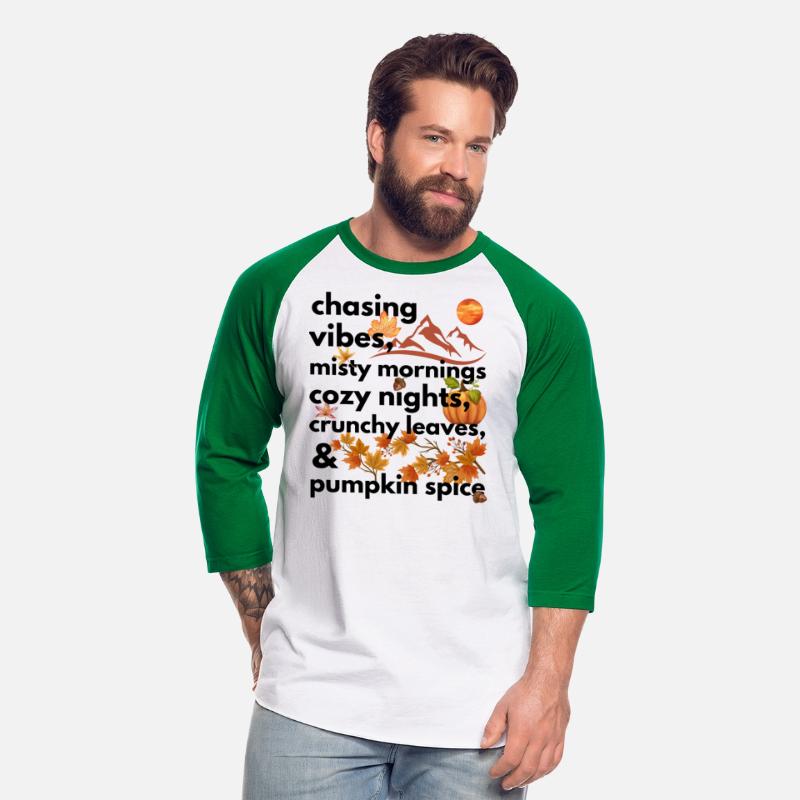 chasing vibes misty mornings cozy nights crunchy