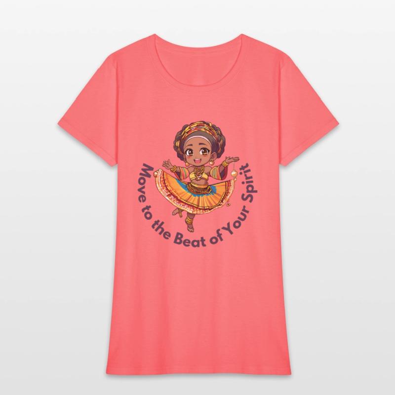 Chibi Afro Dancer – Spirit in Motion