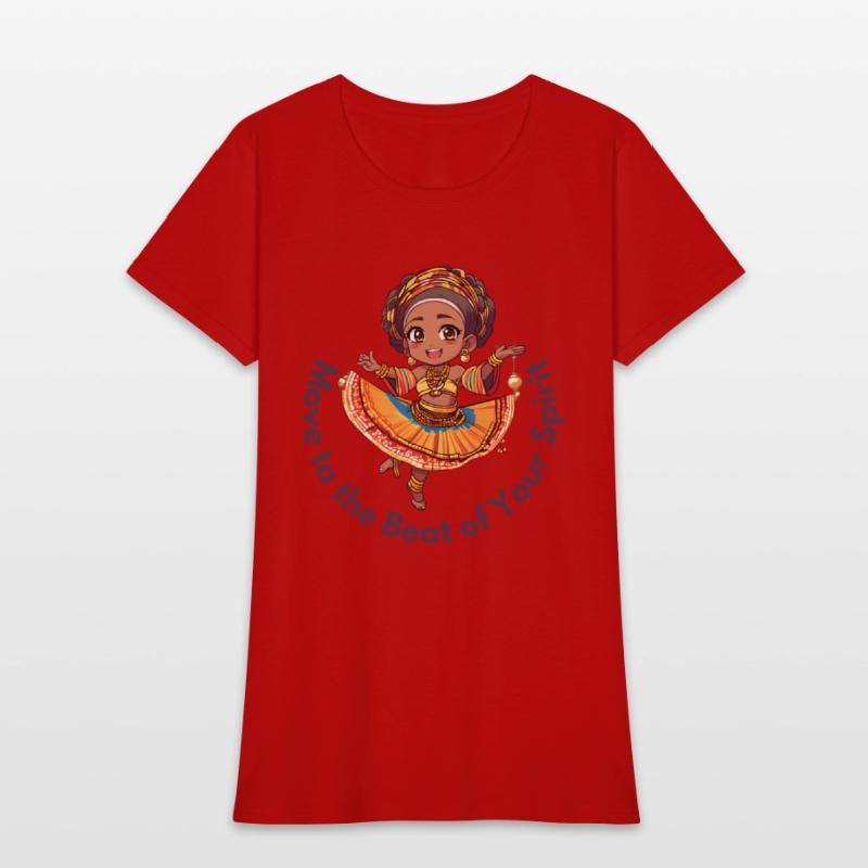 Chibi Afro Dancer – Spirit in Motion