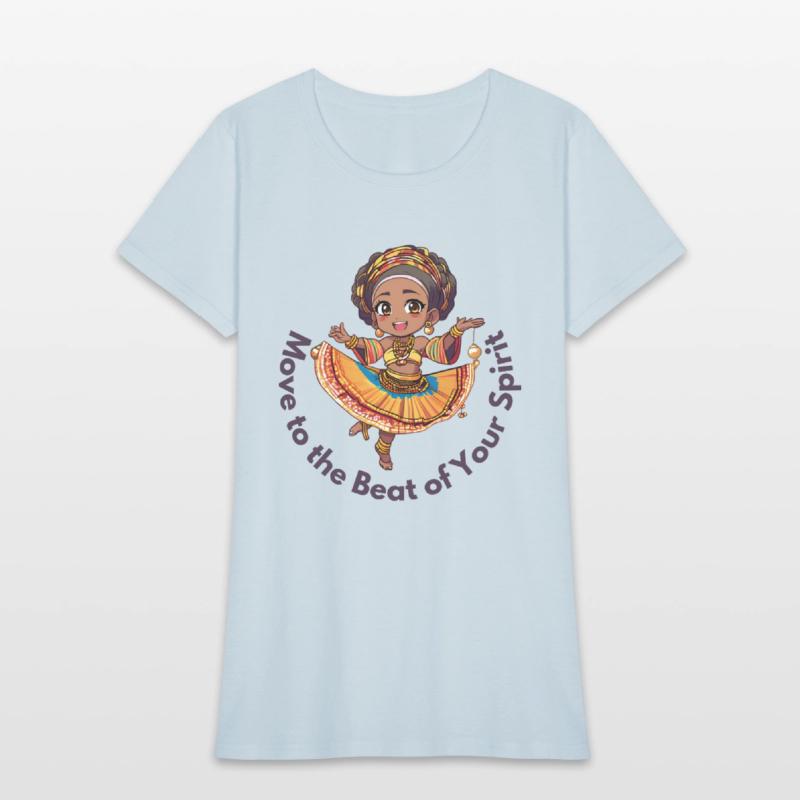 Chibi Afro Dancer – Spirit in Motion