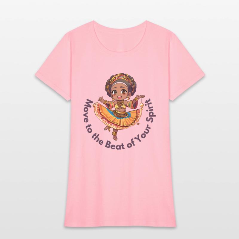 Chibi Afro Dancer – Spirit in Motion